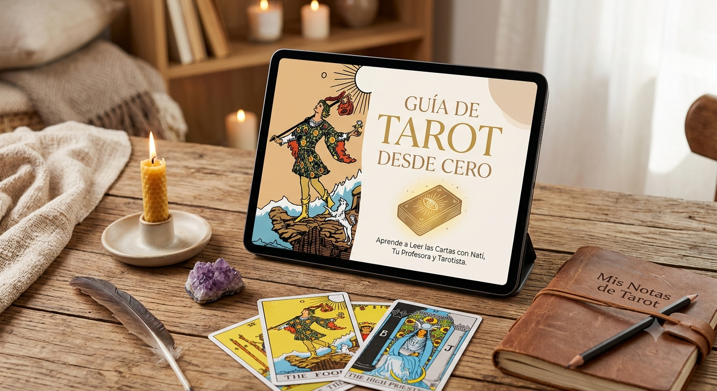 GUÍA PARA APRENDER TAROT DESDE CERO y CREAR UN NEGOCIO QUE FACTURE +3000 DOLARES POR MES (+ 4 BONOS DE REGALO)